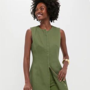 Tuckernuck Olive Green Sleeveless Tunic